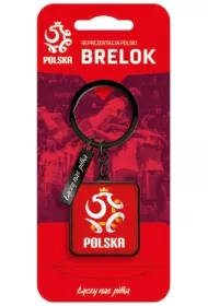 Pan Dragon Brelok Pi�ka no�na, Reprezentacja Polski - logo ILP-APN-BRE-B-02