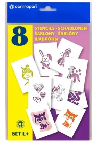 Centropen Szablony L+stencils 9996