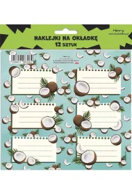 Henry Naklejki na ok�adk� - Kokos 12 szt.