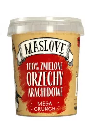 Maslove Krem arachidowy Mega Crunch 400 g