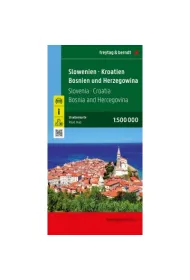 Mapa S�owenia Chorwacja Bo�nia i Hercegowina 1:500 000 FB