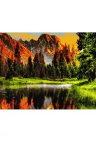 Norimpex Malowanie po numerach. Gry krajobraz 40 x 50 cm