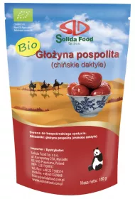 Solida Food G�o�yna pospolita suszona (chi�skie daktyle) 180 g Bio