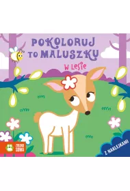 W lesie. Pokoloruj to maluszku