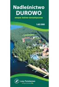 Nadle�nictwo Durowo mapa le�no-turystyczna 1:65 000