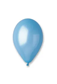 Balony metalizowane b��kitne 25cm