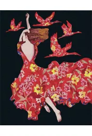 Ideyka Malowanie po numerach - Loty we �nie 40x50cm