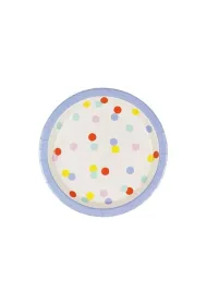 PartyDeco Talerzyki Konfetti 23cm 6 szt