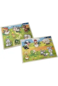 Puzzle drewno z guzikami Merkpol