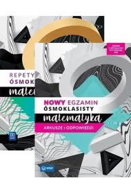 Pakiet: Matematyka. Repetytorium �smoklasisty, Matematyka. Nowy egzamin �smoklasisty. Arkusze i odpowiedzi