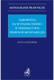 eBook Darowizna na wypadek mierci w perspektywie prawnoporwnawczej pdf