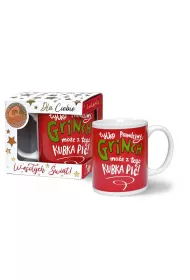 Kukartka Kubek premium �wi�teczny Tylko prawdziwy Grinch mo�e z tego kubka pi�! Q 968