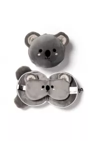 Puckator Pluszowa poduszka podr�na z opask� na oczy Relaxeazzz - Koala