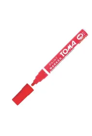 Marker olejowy czerwony 1 szt TOMA