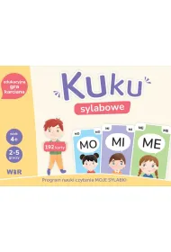 Kuku sylabowe Edukacyjna gra karciana dla dzieci WIR