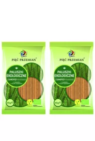 Pi Przemian Paluszki z samopszy penoziarniste Zestaw 2 x 45 g Bio