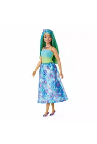 Barbie. Ksi�niczka Lalka Niebiesko-zielony str�j Mattel