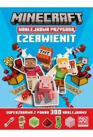 Minecraft Naklejkowa przygoda. Czerwienit