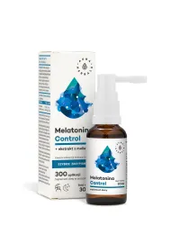 Aura Herbals Melatonina Control + Melisa ekstrakt Suplement diety w aerozolu 30 ml