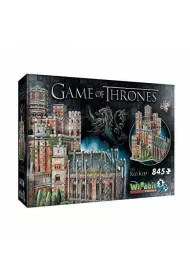 Puzzle 3D 845 el. Gra o Tron The Red Keep Wrebbit Puzzles