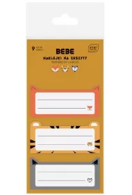 BEBE Friends Naklejki na zeszyt BB Friend Boys 9szt