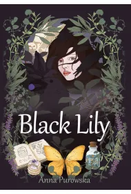 Black Lily (barwione brzegi)