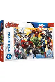 Puzzle 100 el. Sia Avengersw. Disney Marvel Trefl