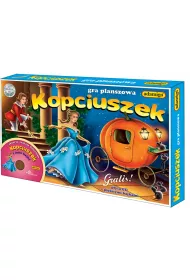 Kopciuszek. Gra planszowa + p�yta CD z pi�knymi bajkami Adamigo