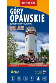 G�ry Opawskie - mapa 1 : 25 000 - 2022