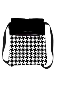 Beniamin Worko-plecak Black&White Pepitka