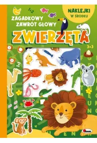 KSIAZECZKA EDUK A4 ZAGADKOW ZAWROT ZWIERZ NA AWM