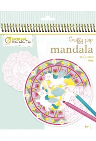 Kolorowanka Graffy Pop Mandala Magia