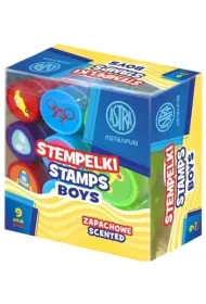 Stempelki zapachowe Boys 9 szt. Astra