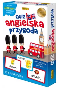 Quiz angielska przygoda. Gra edukacyjna Adamigo