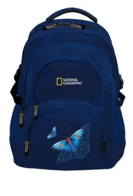 St. Majewski Plecak szkolny National Geographic Geometric Motyl