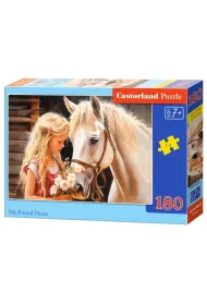 Puzzle 180 el. My Friend Horse Castorland