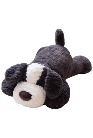 LeanToys Maskotka przytulanka ciemno szara 30cm