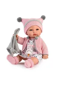 Lalka hiszpa�ska bobas Rosa z akcesoriami 29cm Berbesa