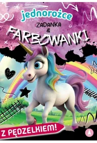 Ksi��ka edu. B5 Jednoro�ce. Zadanka & farbowanki  P�DZELEK SKRZAT 980744