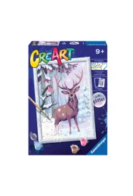 Malowanie po numerach CreArt - Zimowi przyjaciele Ravensburger
