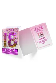 Kukartka Karnet B6 Urodziny 18