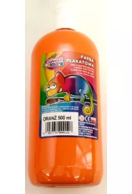 Otocki Farba plakatowa pomara�czowa 500 ml