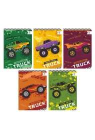 Elanders Zeszyt A5 Cars kratka 32 kartki 10 szt.