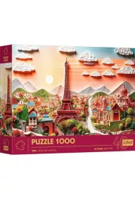 Puzzle 1000 el. Paper Art: Pary Trefl