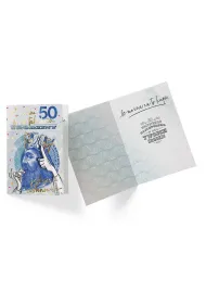 Kukartka Karnet Urodziny B6 Banknoty