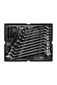 Wk�ad - klucze oczkowo-gi�te 6-32 mm + tacka C1202 12 szt.