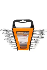 C6031 KLUCZE P�ASKIE 6-22MM 8 ELEM
