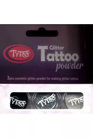 Tytoo. Tatua�e zestaw brokat�w 3 koloroy