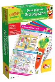 Carotina. Du�e plansze. Gra Logiczna �atwa i przyjemna dla dzieci Lisciani
