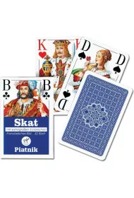Karty do gry Skat. Talia od sidemek